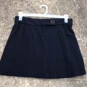 Mary-Kate and Ashley Black Charcoal Gray A-Line Skirt Girls 10.5 10 1/2